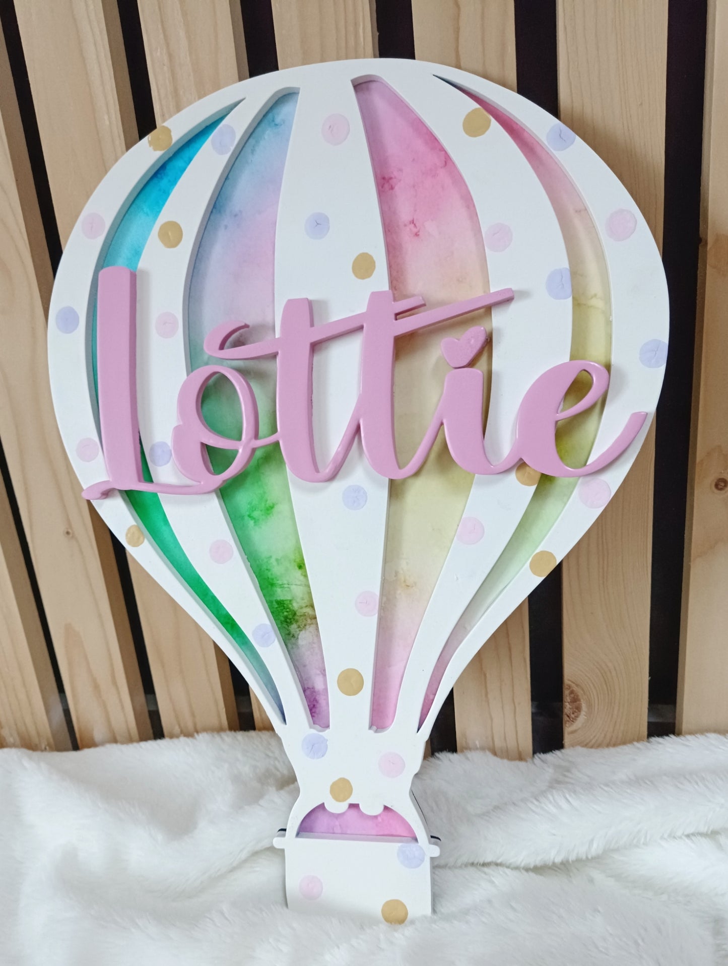 Hot Air Balloon Sign