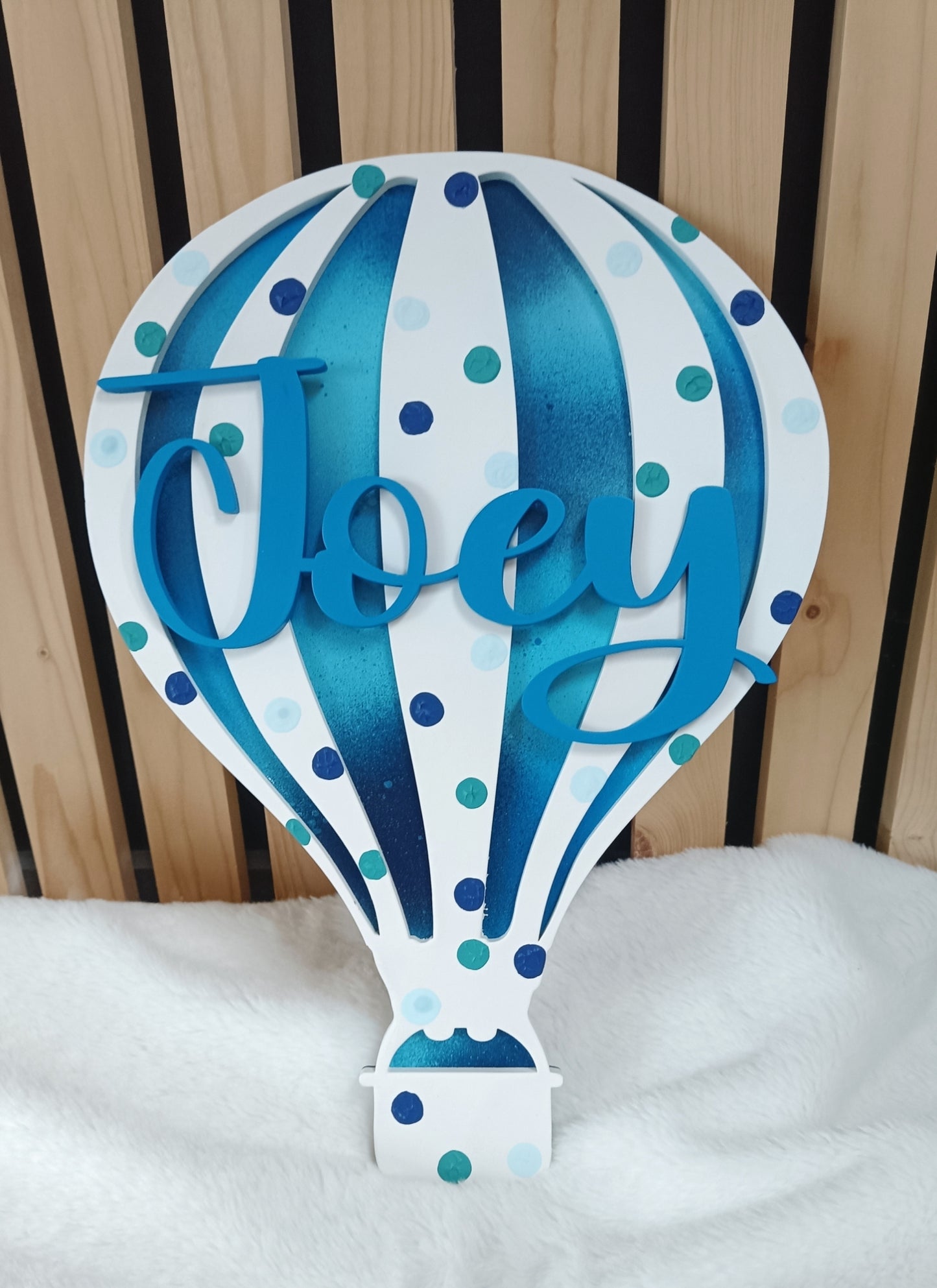 Hot Air Balloon Sign