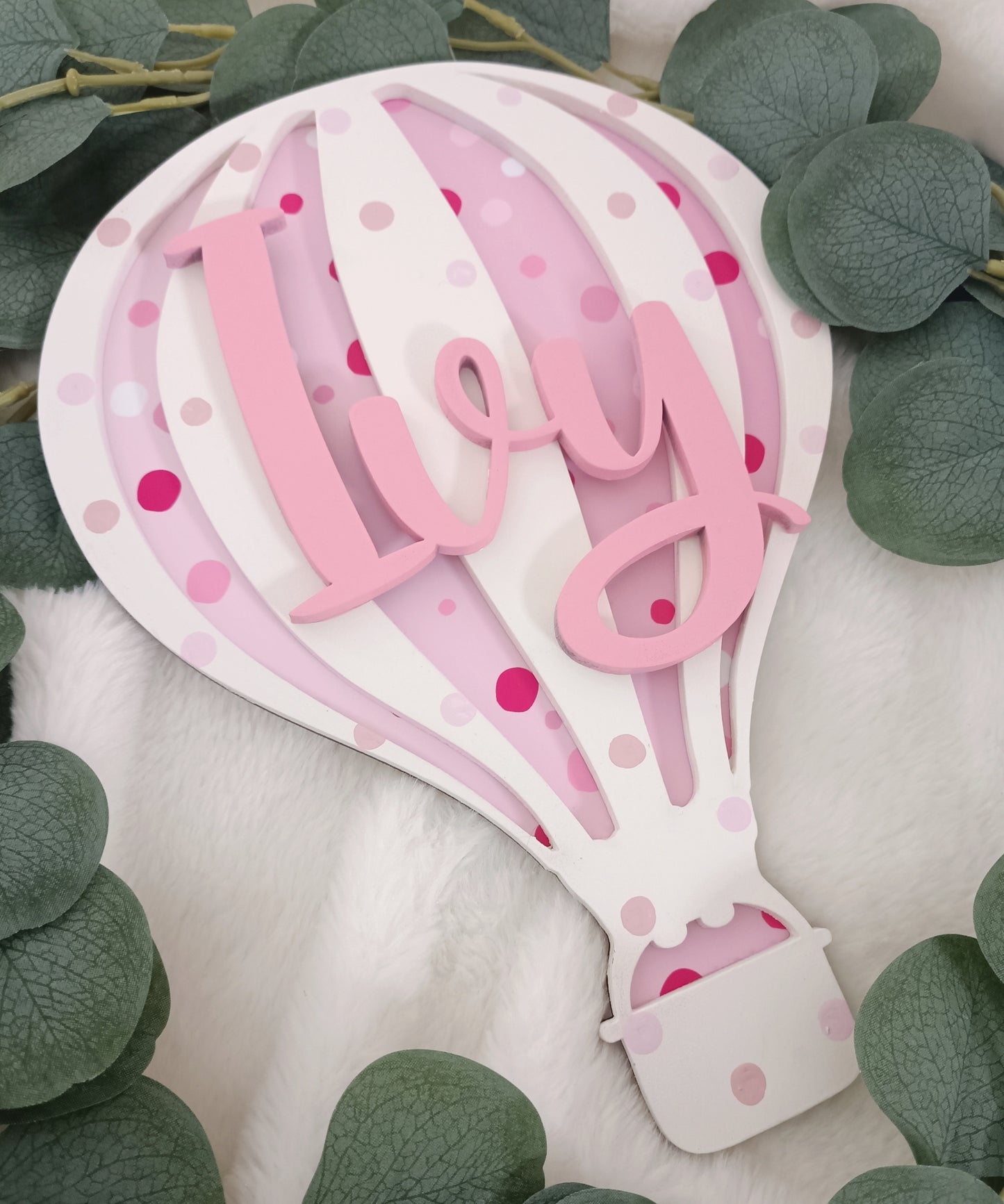 Hot Air Balloon Sign