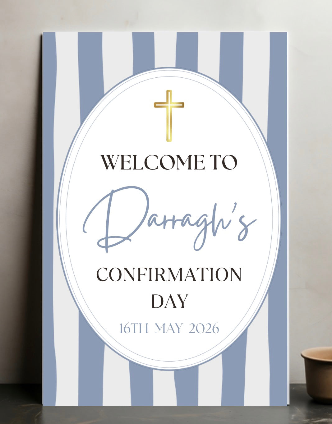 Printed Celebration Sign