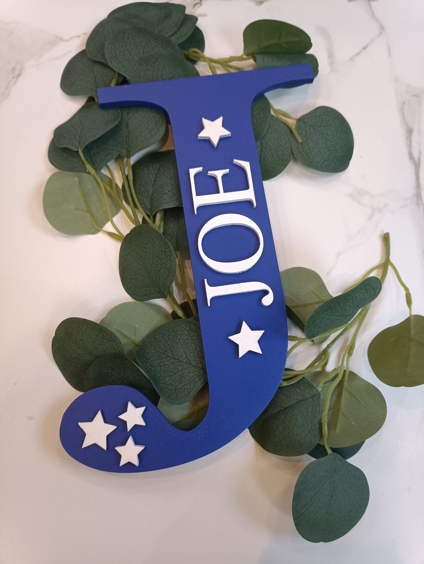 Letter door/wall hanging sign