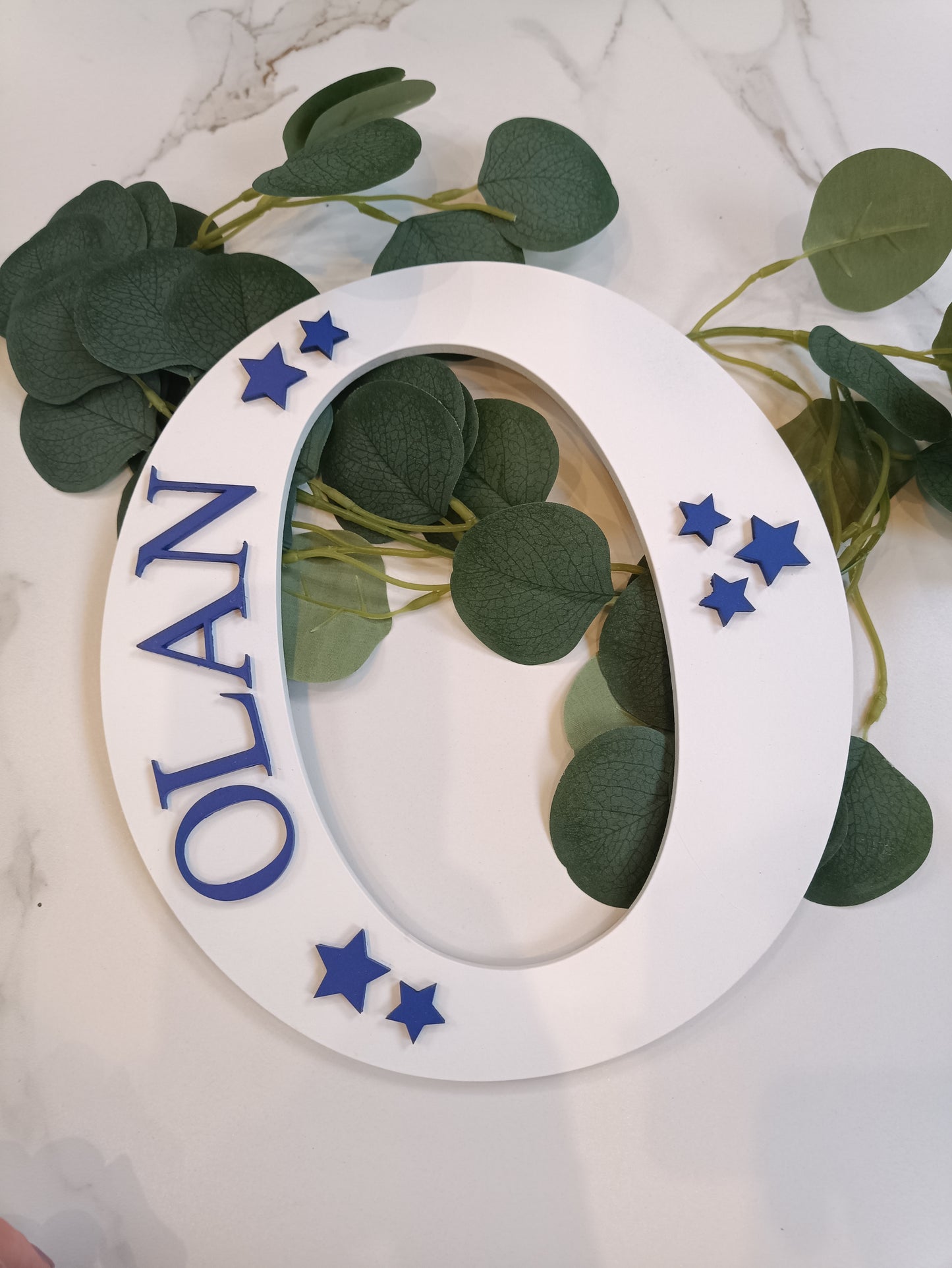 Letter door/wall hanging sign