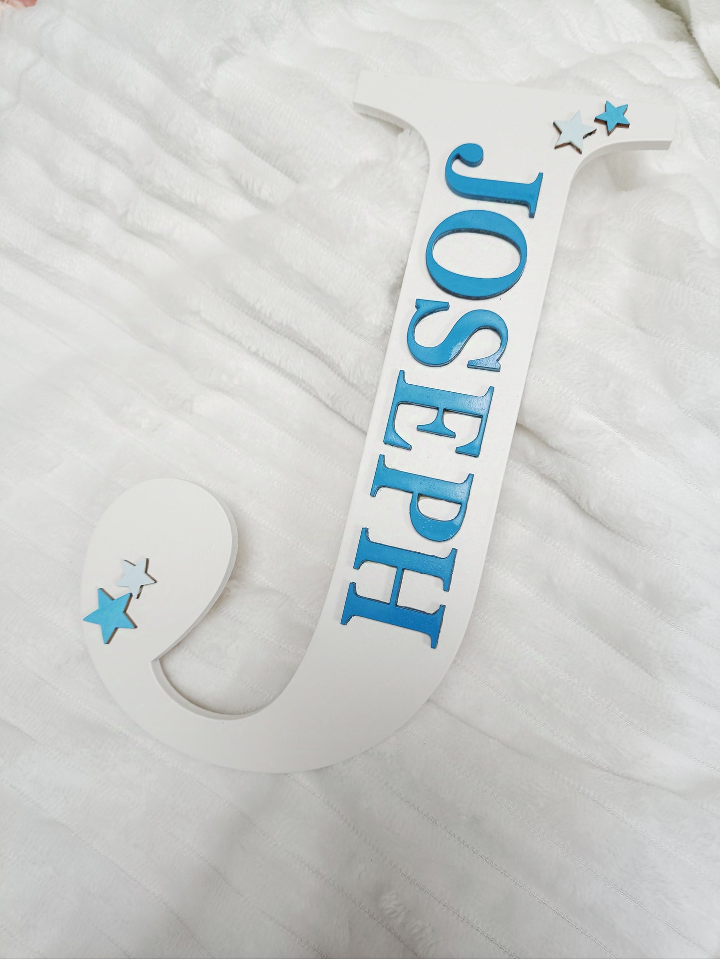 Letter door/wall hanging sign
