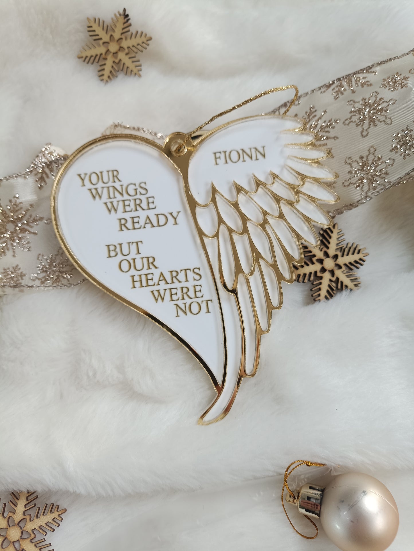 Memorial Wings Ornament