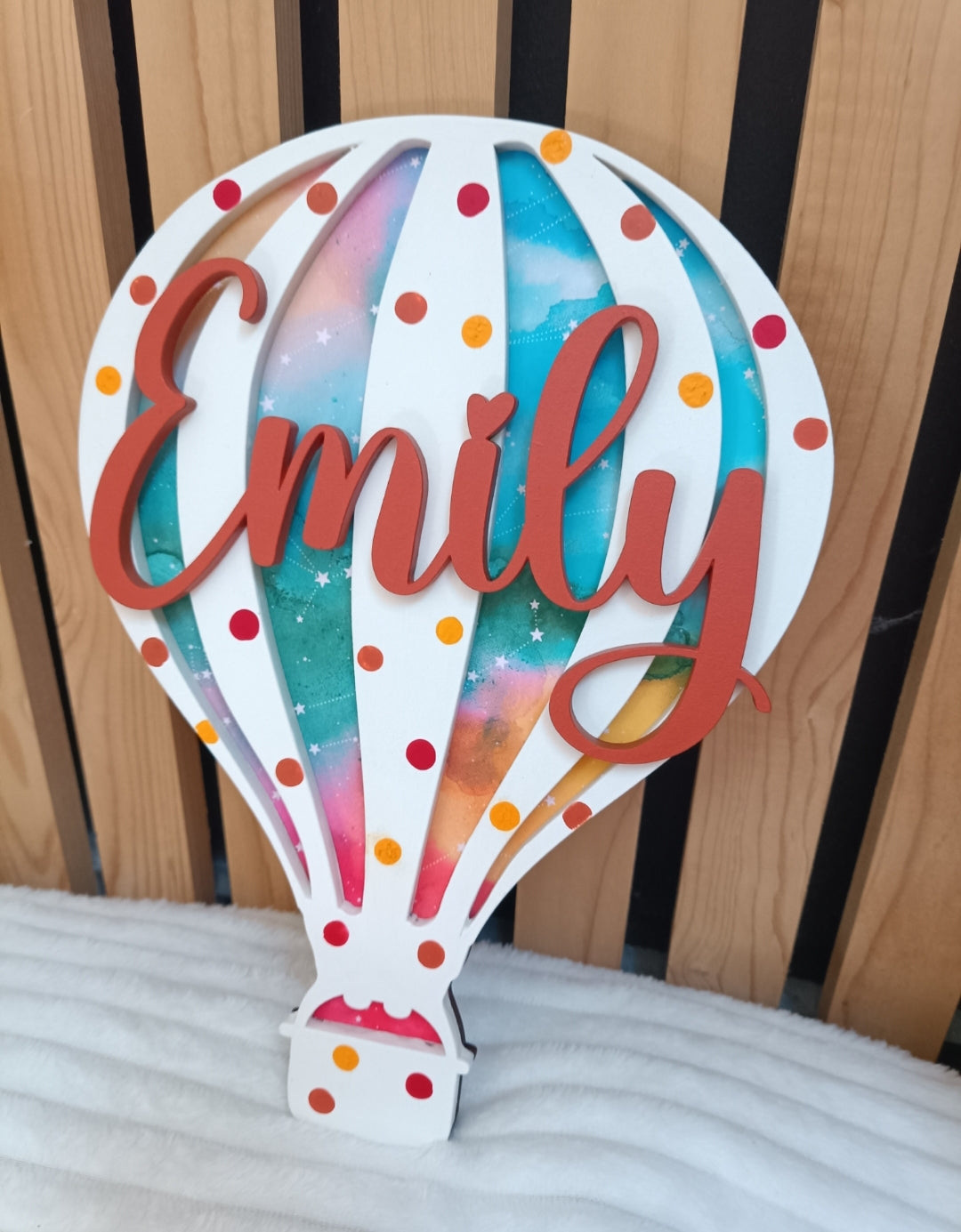 Hot Air Balloon Sign