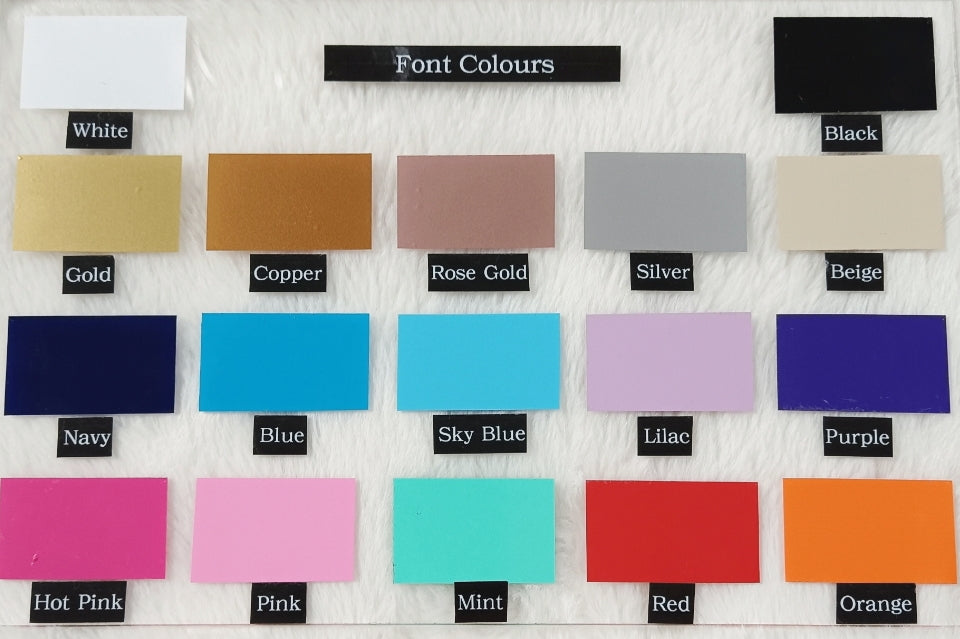 Wedding welcome sign