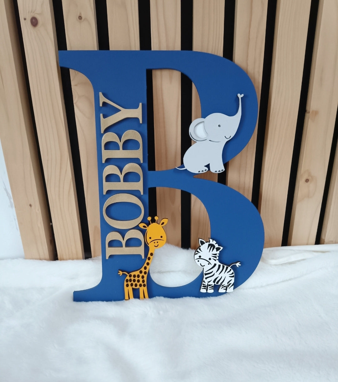 Safari theme letter door/wall hanging sign