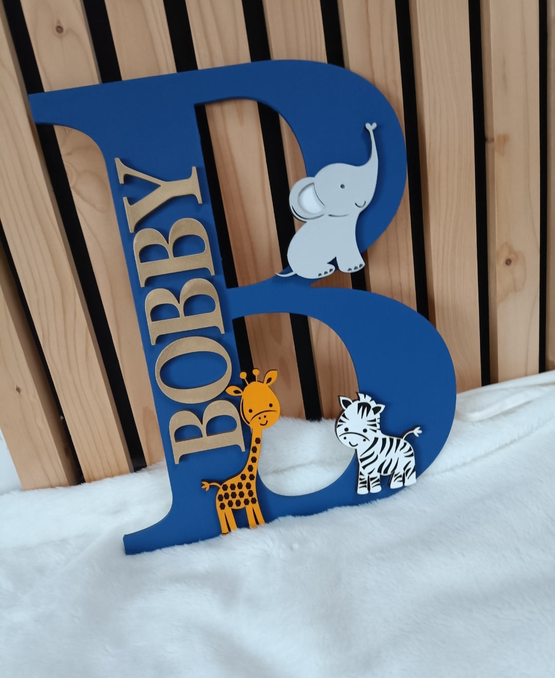 Safari theme letter door/wall hanging sign