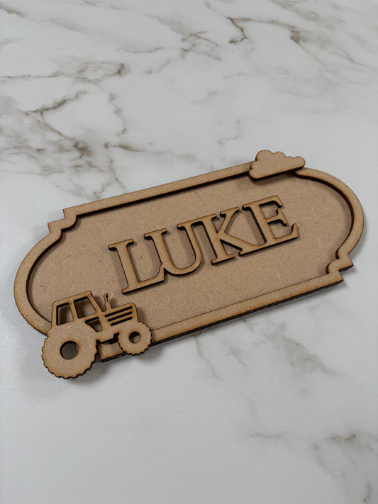 Street Sign Tractor