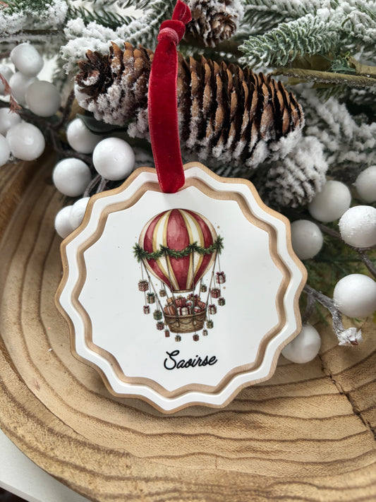 Hot air balloon Ornament