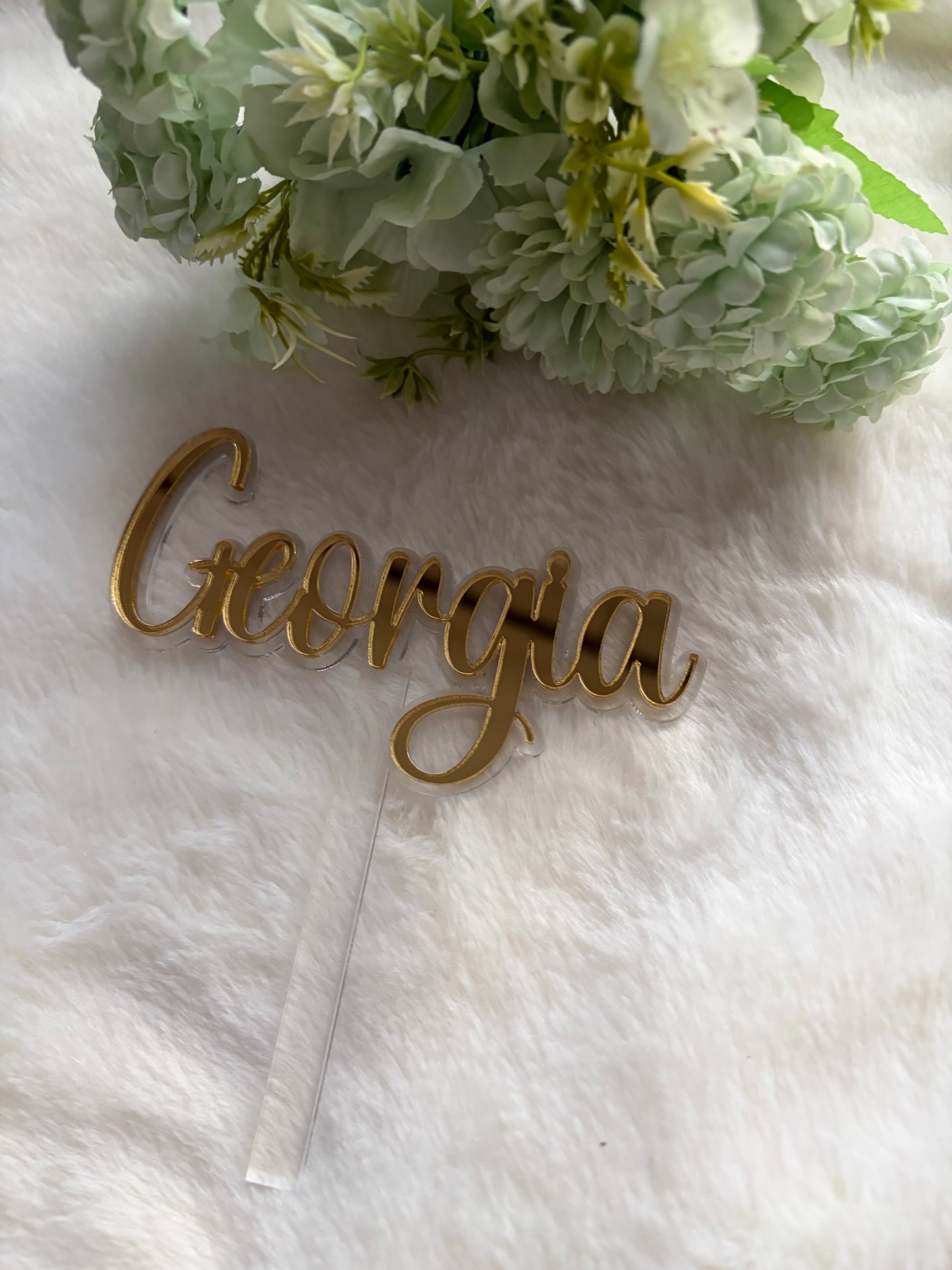 Floating Cake Topper