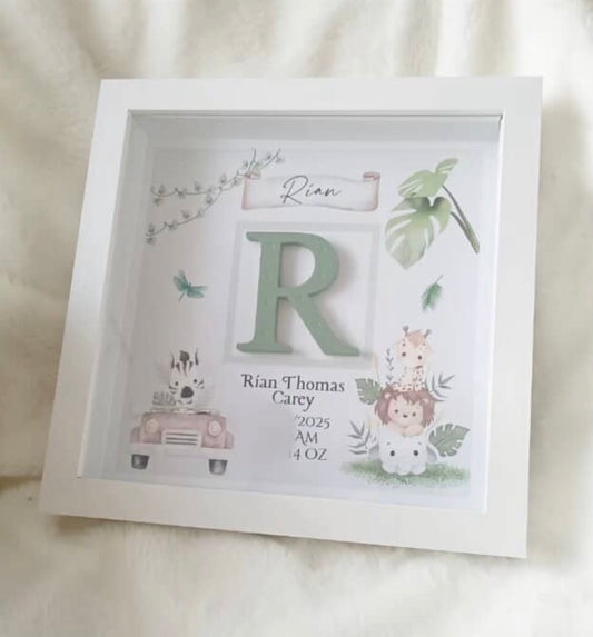 Wooden letter box frame (Safari style)