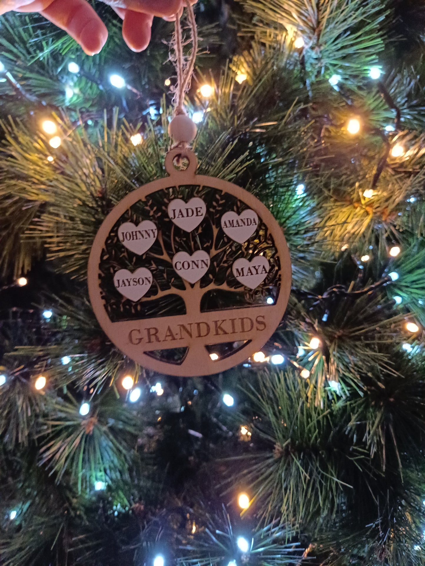 Family tree ornament