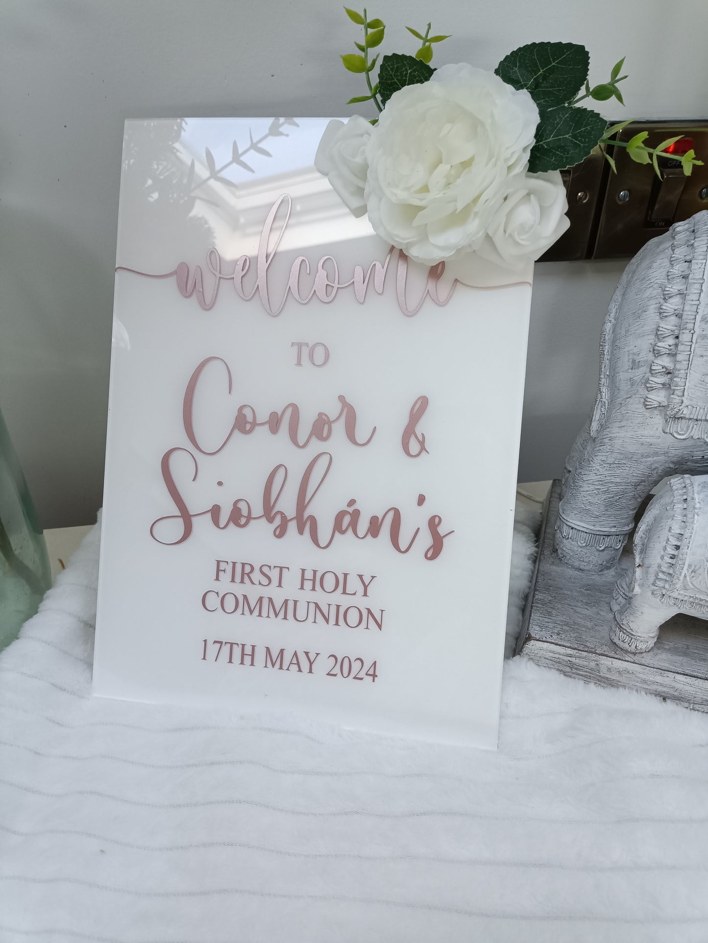 A4 Celebration Acrylic Sign