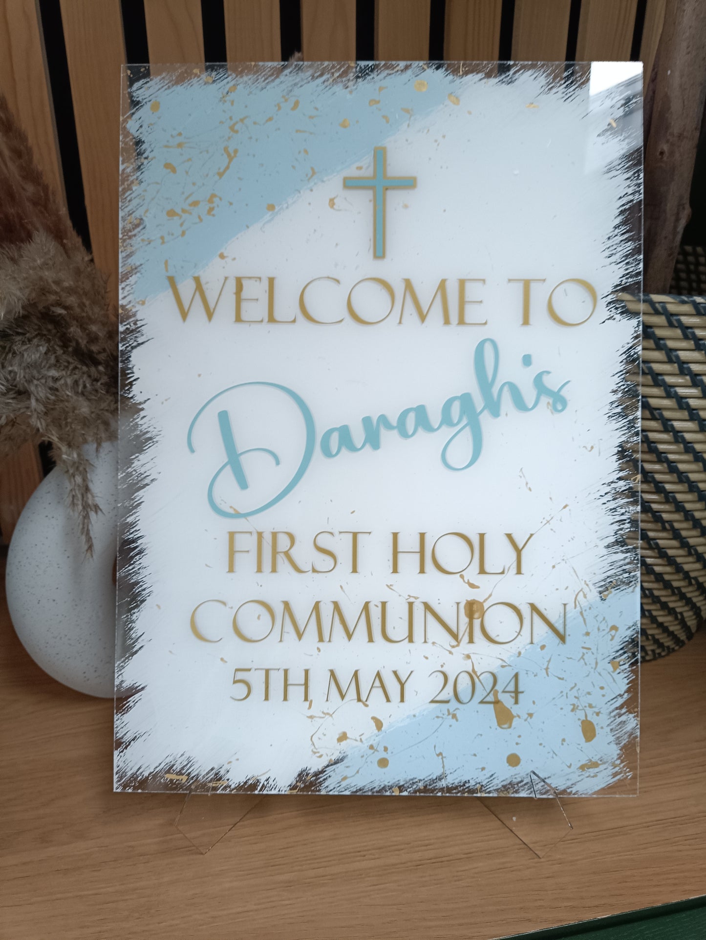 Communion/Christening/Confirmation Welcome Event Sign