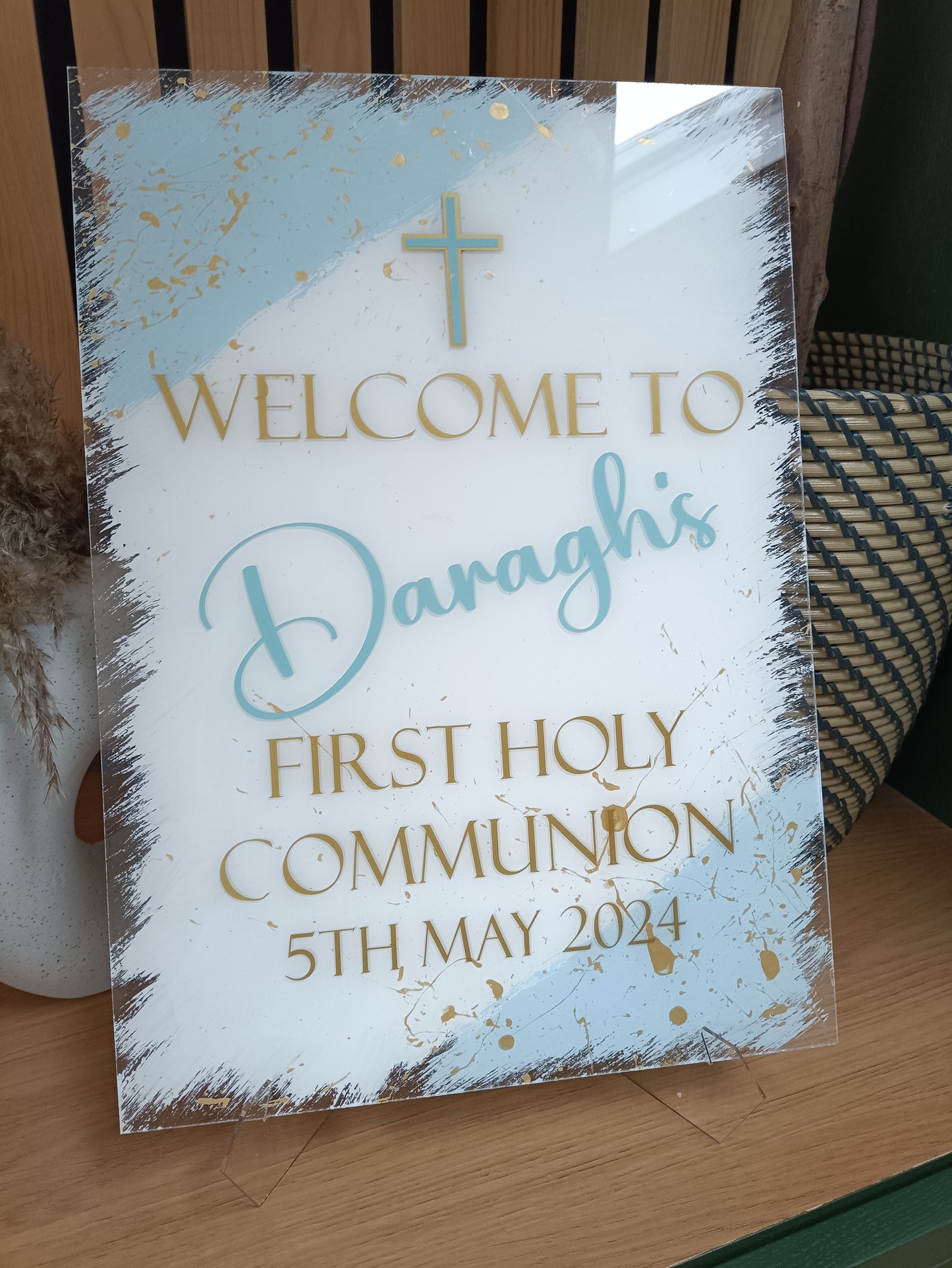 Communion/Christening/Confirmation Welcome Event Sign