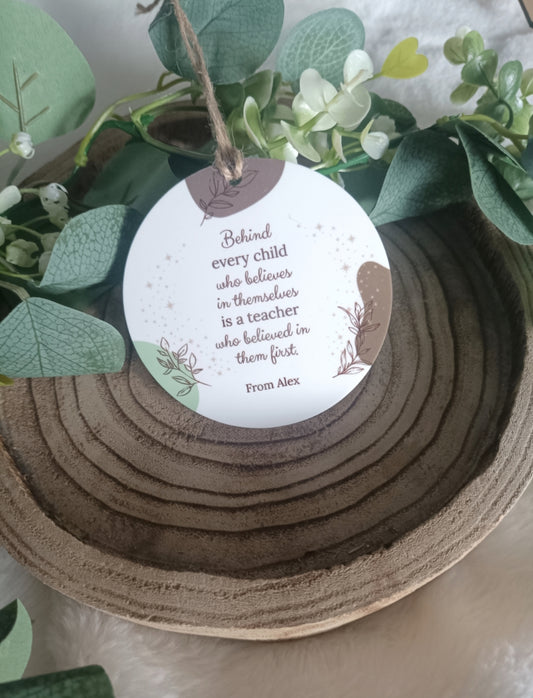 Teacher Keepsake