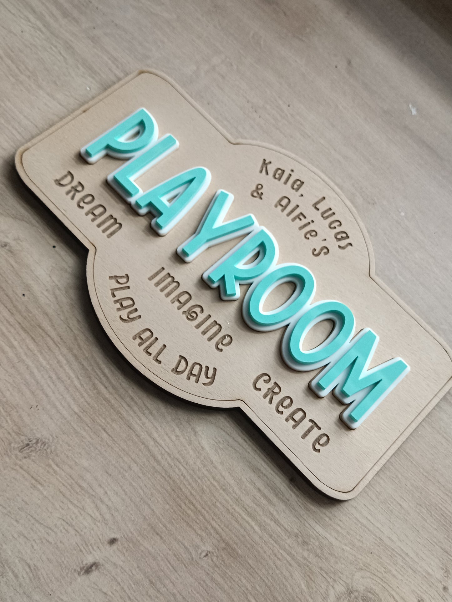Playroom sign