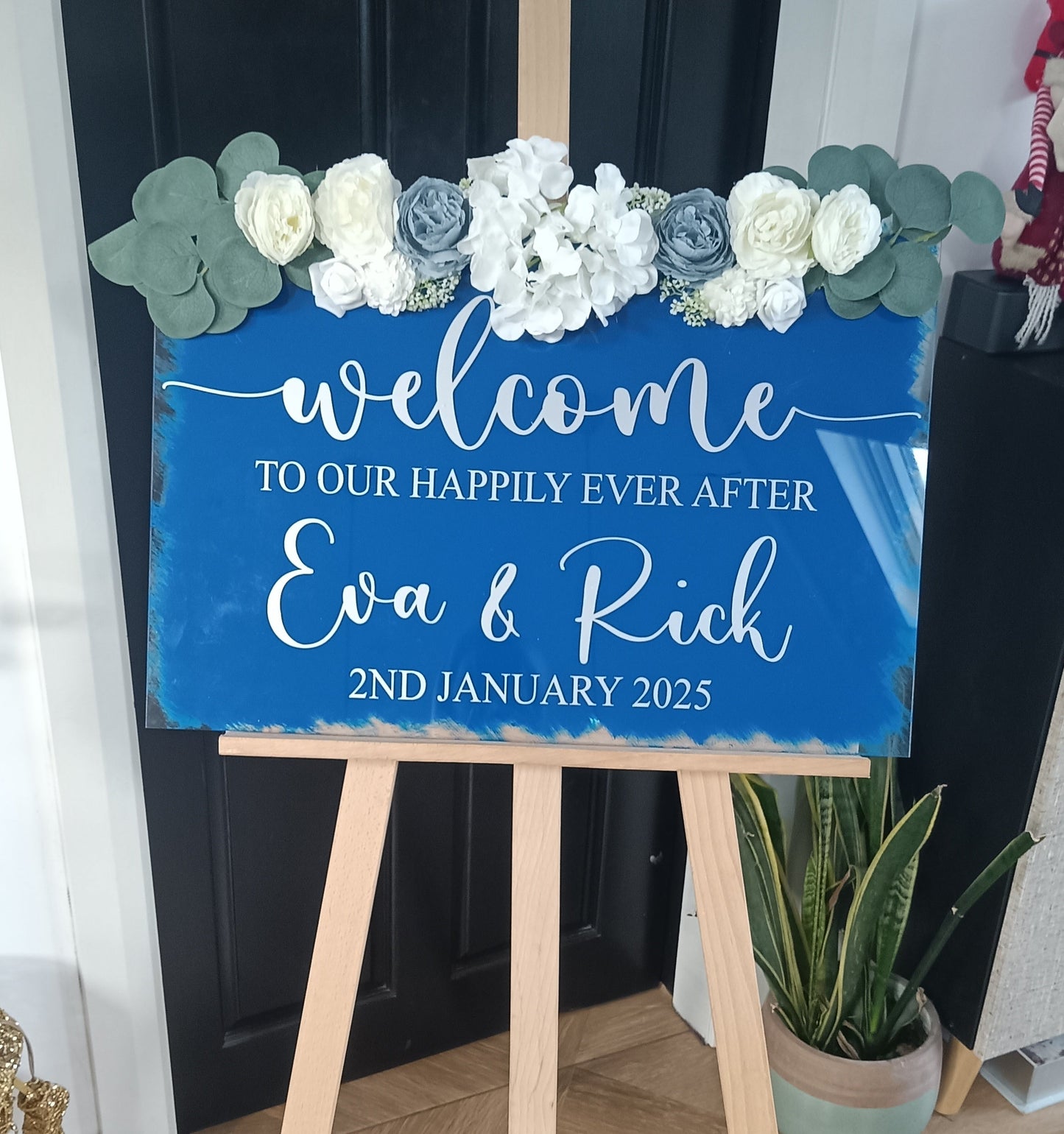 Wedding welcome sign