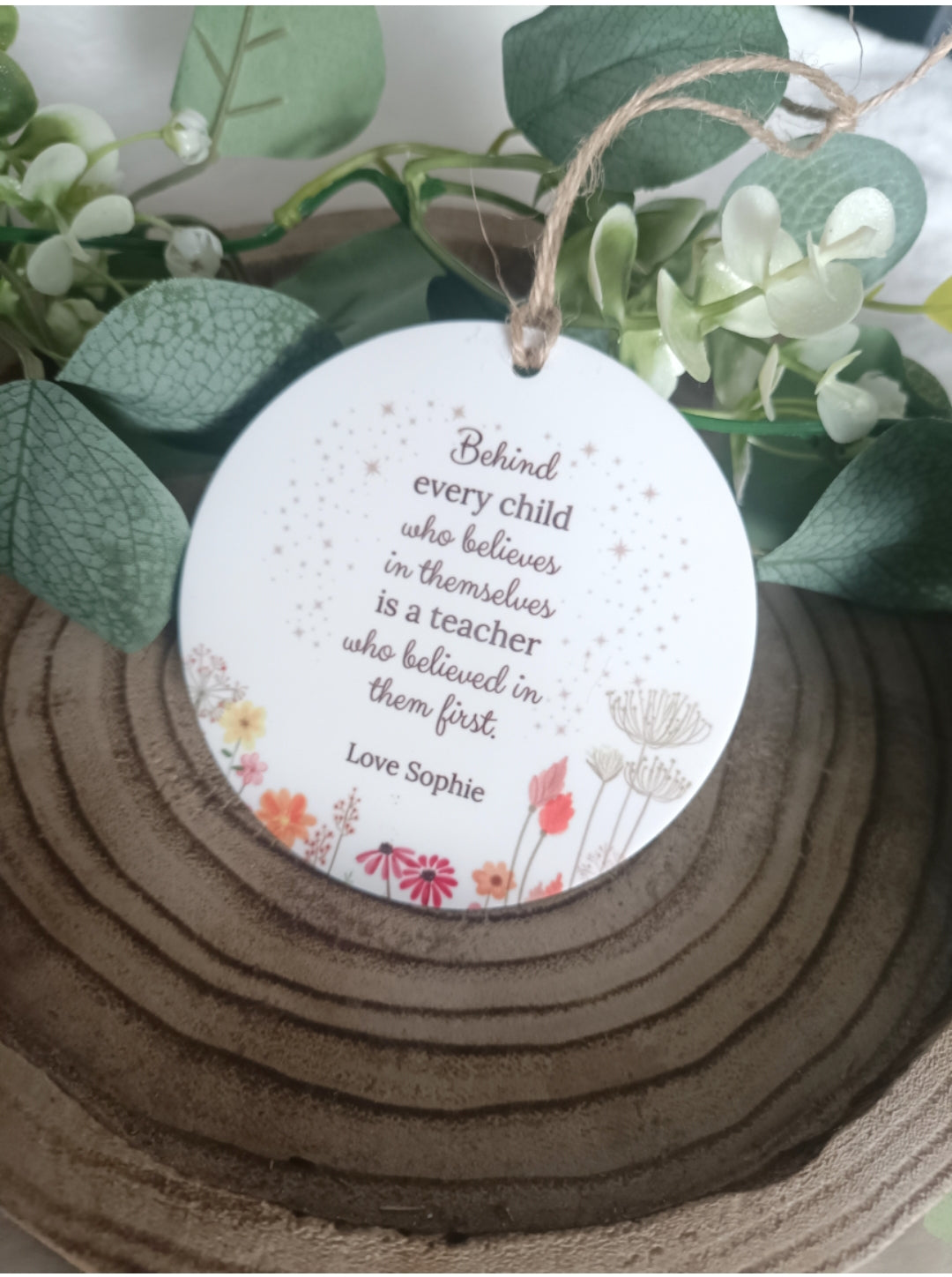 Teacher Keepsake